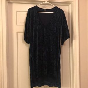 Free People Crushed Velvet Tunic